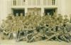 46th Battalion - S. T . Hampson holding pennant