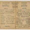 Program for P.O.W. theatrical “Grand Variety Performance” September 19, 1918 Münster Rennbahn Camp