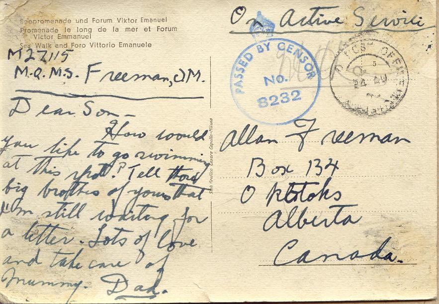 Postcard (back)