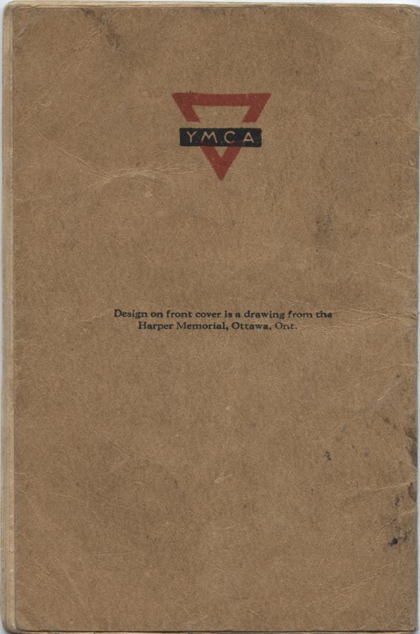 William Daniel Boon. Canadian Soldiers Songbook. Back Title Page. 