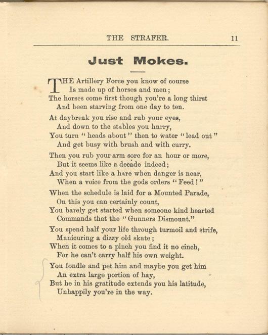 The Strafer - Booklet
August, 1917
Page 11